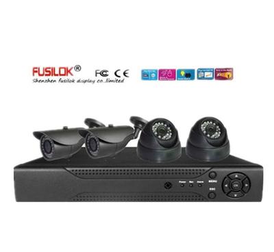 【百万AHD套装 高清摄像机 四路监控设备 AHD套餐 模拟】价格_厂家_图片 -
